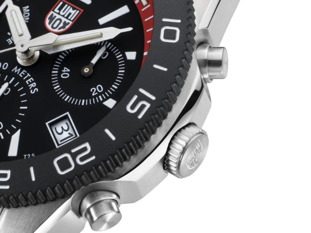 Luminox Pacific Diver Quartz Uhr, CARBONOX, Schwarz, 44 mm, 20 atm, XS.3155