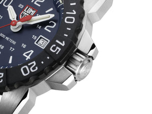 Luminox Navy Seal Steel 3250 Time Date Series Quartz Uhr, Blau, XS.3254.CB