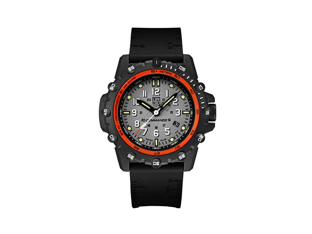 Luminox Commando Frogman Uhr, CARBONOX, Grau, 46 mm, Tag, 20 atm, XS.3301