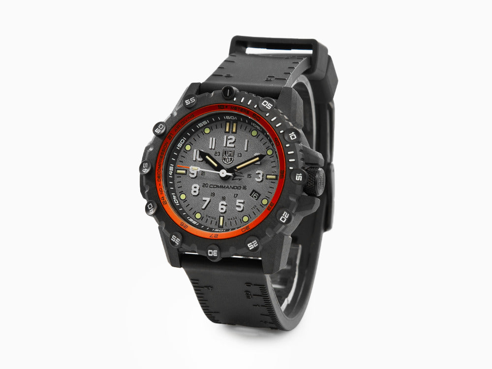 Luminox Commando Frogman Uhr, CARBONOX, Grau, 46 mm, Tag, 20 atm, XS.3301