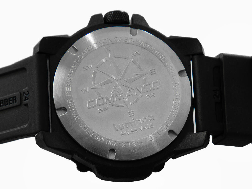 Luminox Commando Frogman Uhr, CARBONOX, Grau, 46 mm, Tag, 20 atm, XS.3301