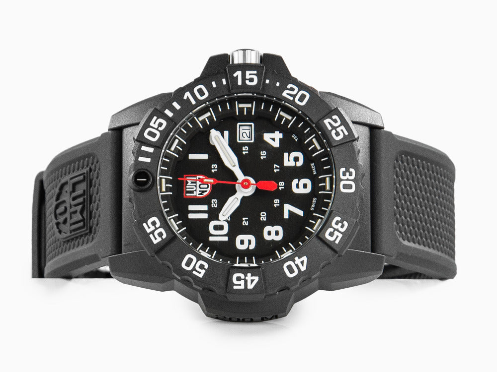 Luminox Sea Navy Seal 3502 Quartz Uhr, Kohlenstoff, 45mm, 20 atm, Polyurethan