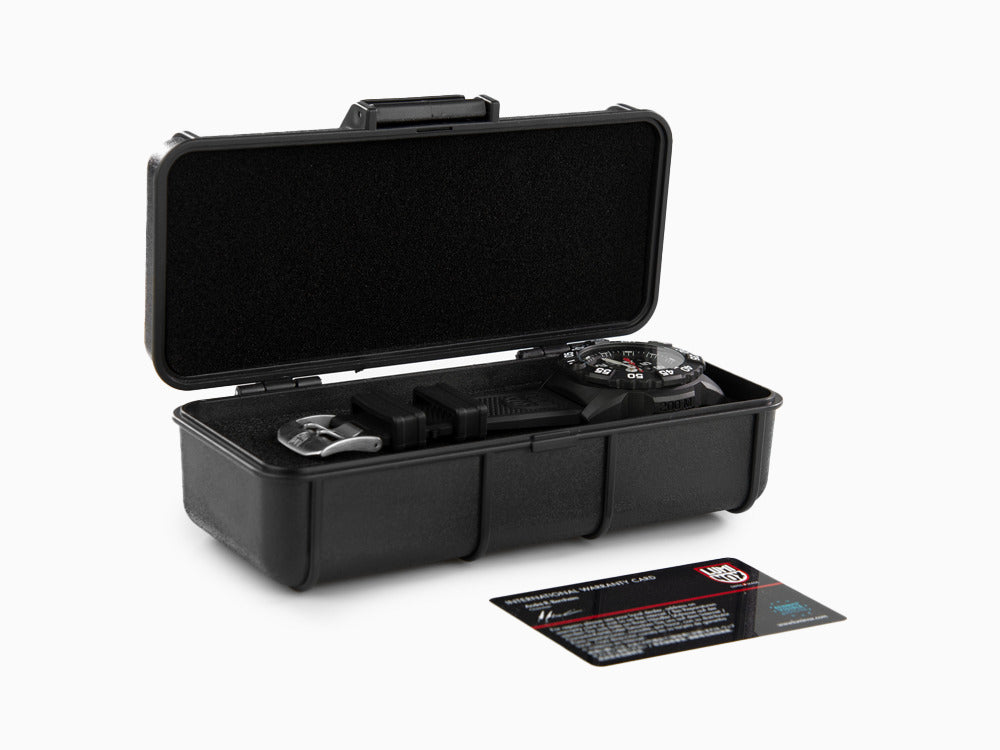 Luminox Sea Navy Seal 3502 Quartz Uhr, Kohlenstoff, 45mm, 20 atm, Polyurethan