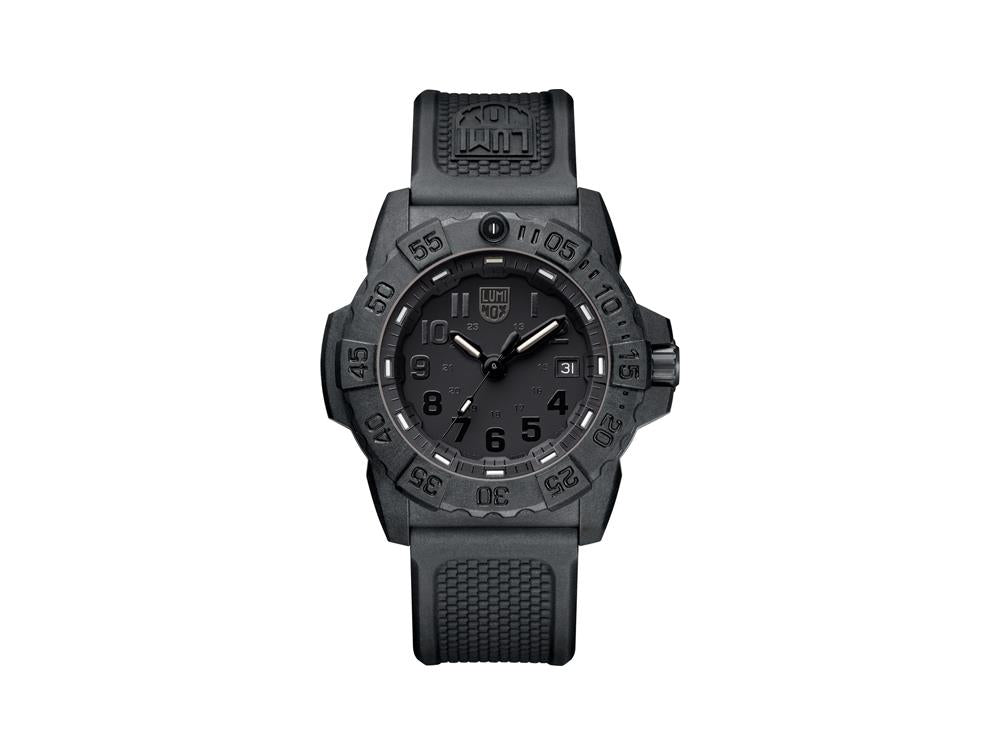 Luminox Sea Navy Seal 3501.BO Quartz Uhr, Schwarz, Kohlenstoff, 45mm, 20 atm