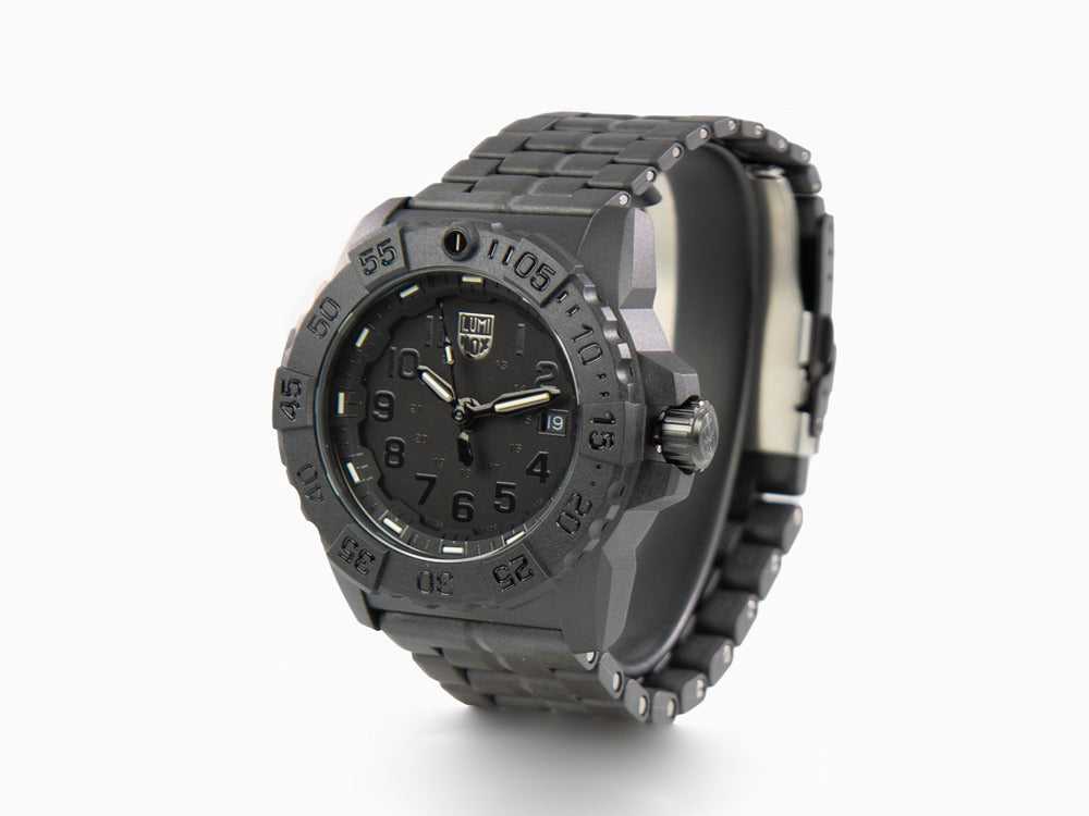 Luminox Sea Navy Seal 3502.BO Quartz Uhr, Schwarz, Kohlenstoff, 45mm, 20 atm
