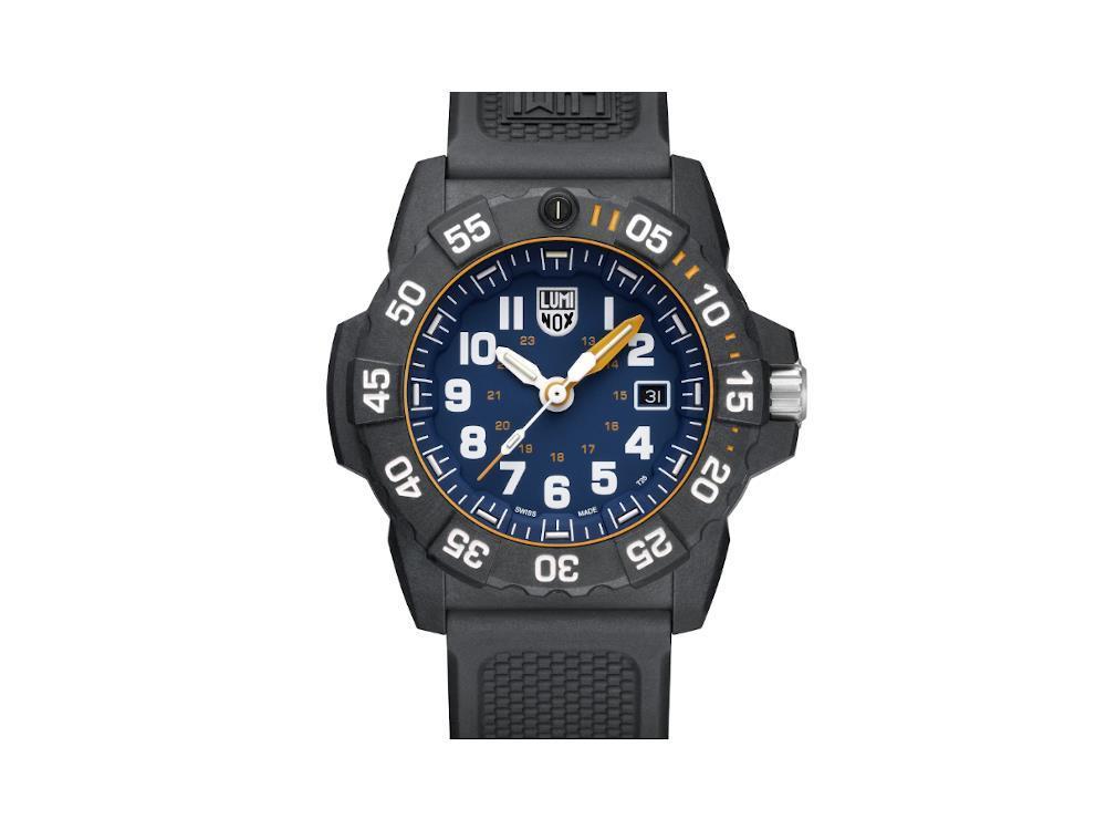 Luminox Navy Seal Foundation Uhr, Blau, CARBONOX, 45 mm, 20 atm, XS.3503.NSF