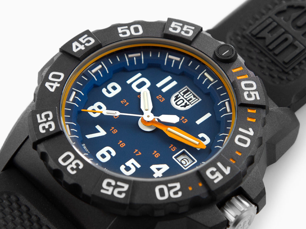 Luminox Navy Seal Foundation Uhr, Blau, CARBONOX, 45 mm, 20 atm, XS.3503.NSF