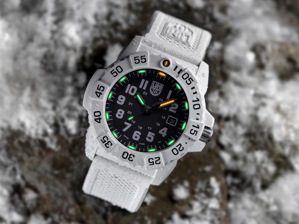 Luminox Sea Navy Seal Arctic Edition Quartz Uhr, Schwarz, 45 mm, XS.3507.WB