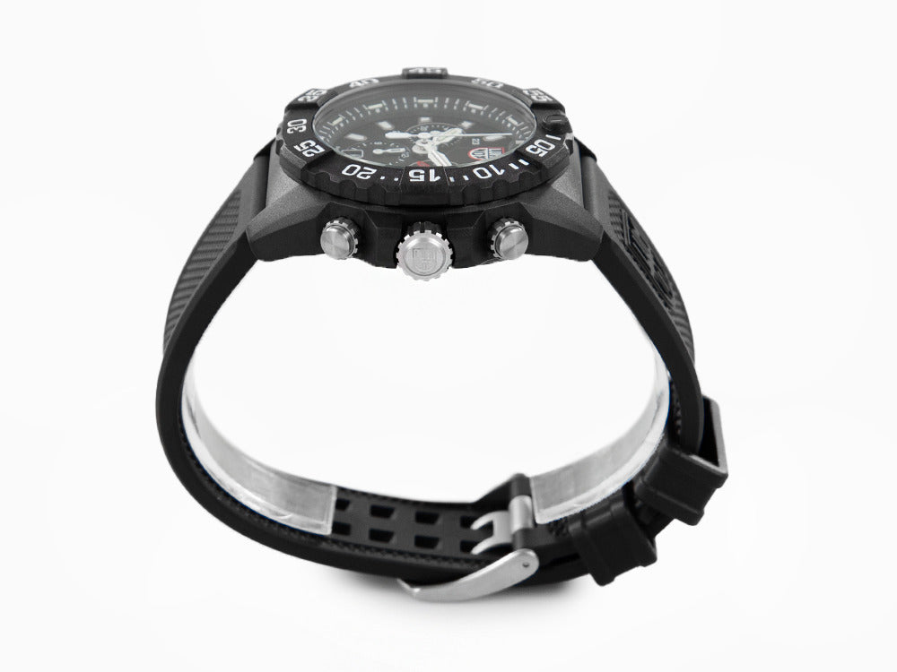 Luminox Sea Navy Seal Chronograph 3580 Series Quartz Uhr, Schwarz, XS.3581