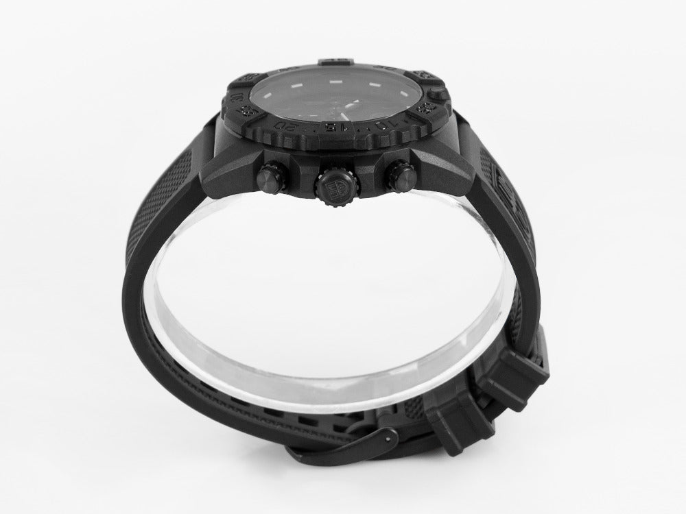 Luminox Sea Navy Seal Chronograph 3580 Serie Quartz Uhr, Schwarz, XS.3581.BO