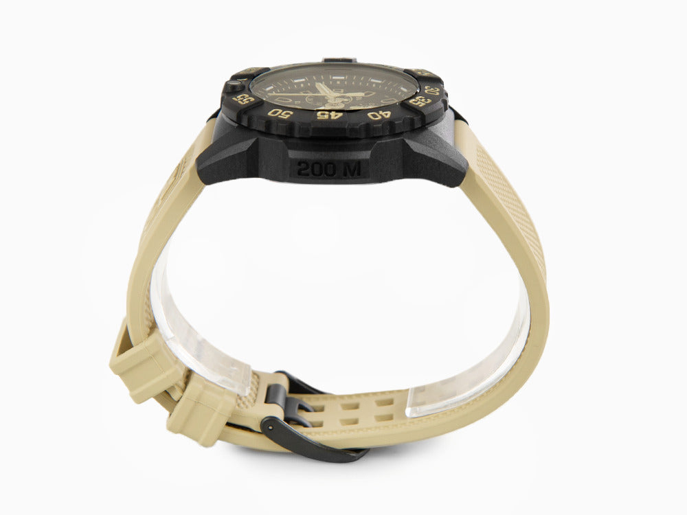 Luminox Sea Navy Seal Foundation 3580 Quartz Uhr, Schwarz, XS.3590.NSF.SET