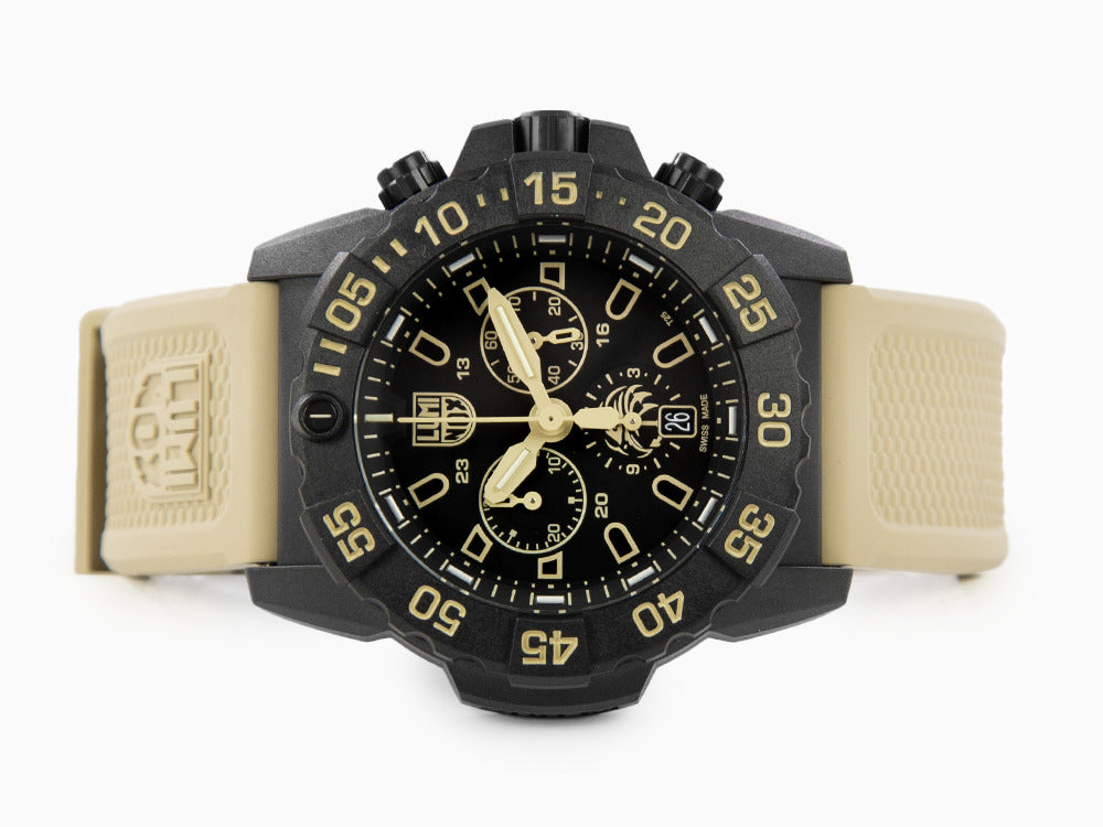 Luminox Sea Navy Seal Foundation 3580 Quartz Uhr, Schwarz, XS.3590.NSF.SET