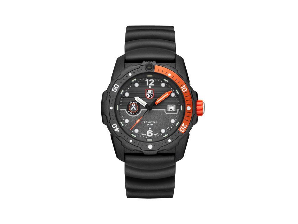 Luminox Bear Grylls Survival Sea Quartz Uhr, CARBONOX, Grau, 42 mm, XS.3729