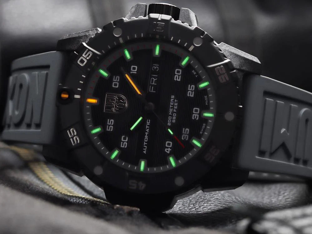 Luminox Master Carbon Seal 3860 Series Automatik Uhr, Grau, XS.3862