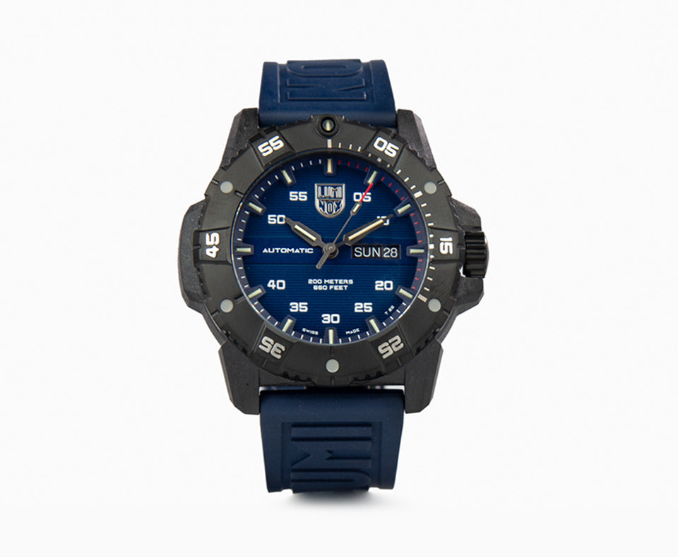 Luminox Master Carbon Seal 3860 Series Automatik Uhr, SW 220-1, Blau, XS.3863