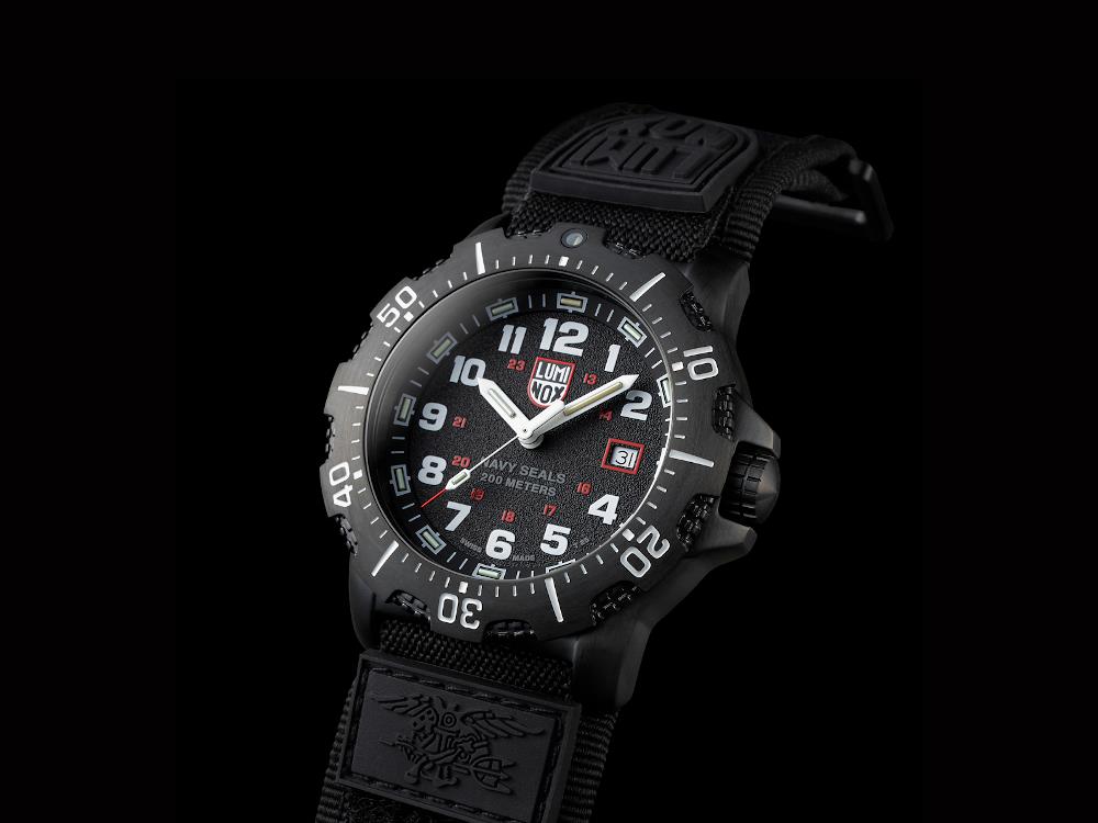 Luminox Sea Navy Seal 4230 Series Quartz Uhr, Schwarz, 45 mm, XS.4231.SET
