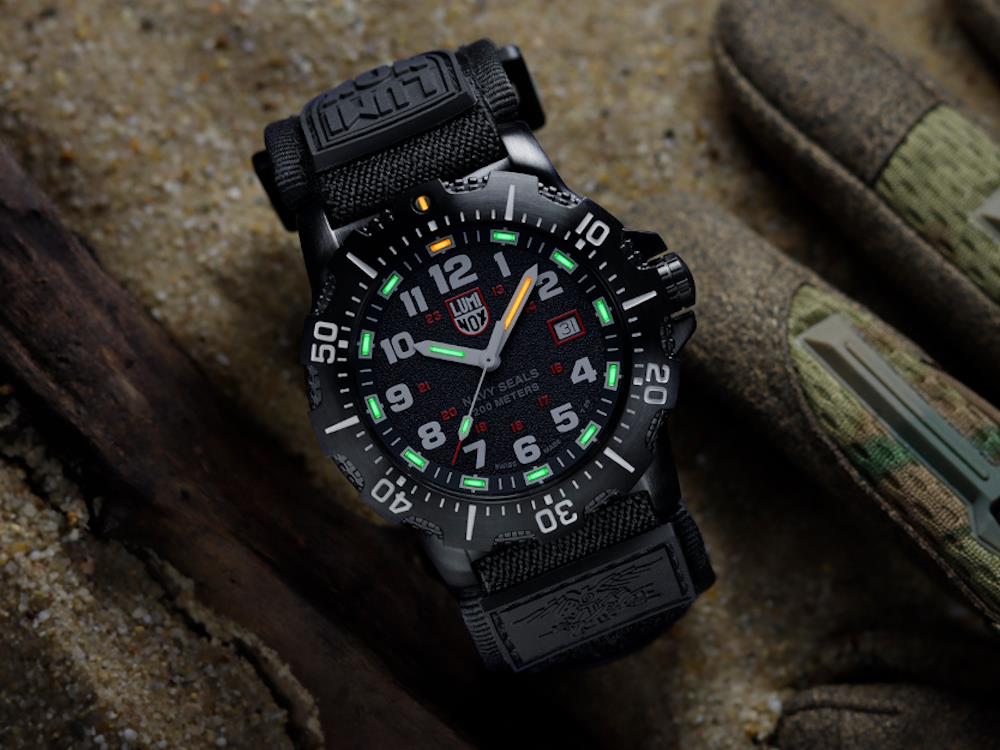 Luminox Sea Navy Seal 4230 Series Quartz Uhr, Schwarz, 45 mm, XS.4231.SET