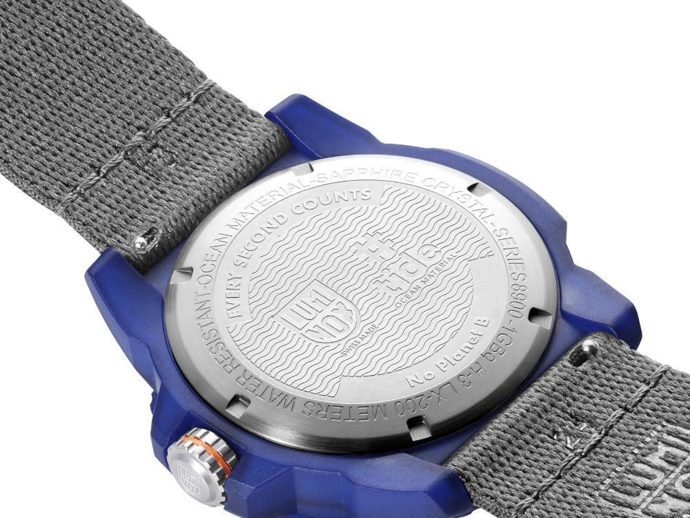 Luminox ECO 8900 Series #TIDE Quartz Uhr, Grau, 46 mm, 20 atm, XS.8902.ECO