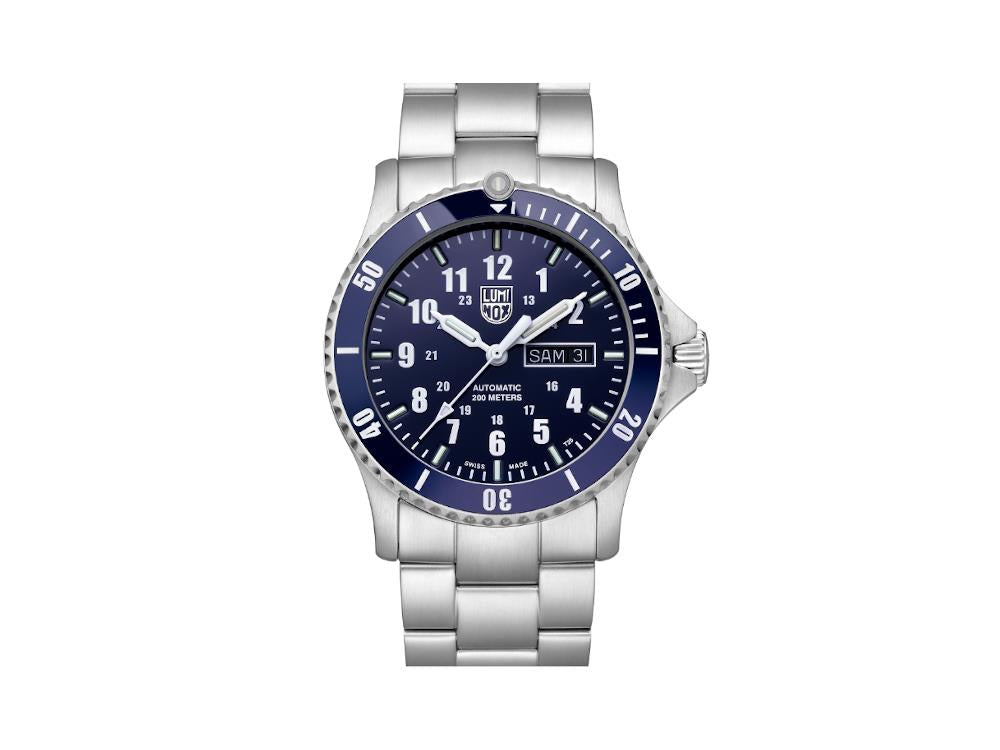 Luminox Automatic Sport Timer Uhr SW 220 Blau 20 atm XS.0924 Iguana Sell DE