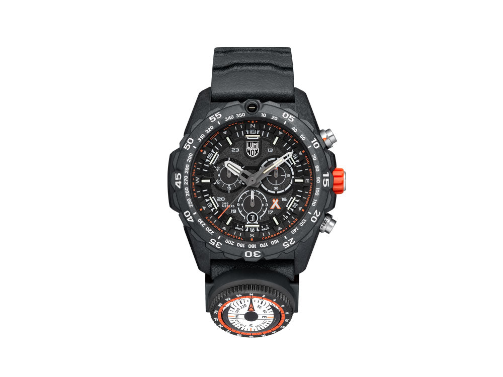 Luminox Bear Grylls Survival Master Quartz Uhr, CARBONOX, Schwarz, 45mm, XS.3741