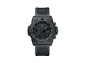 Luminox Sea Navy Seal Chronograph 3580 Serie Quartz Uhr, Schwarz, XS.3581.BO