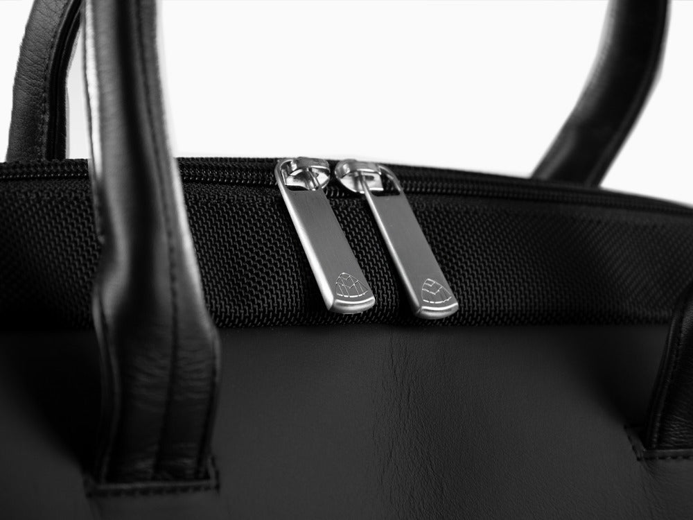 Maybach The Scope I Dokumententasche, Schwarz, Reißverschluss, MMA-BAGBUSC-BLA