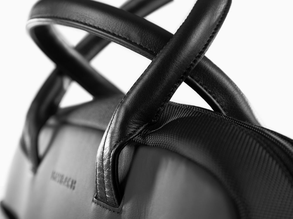 Maybach The Scope I Dokumententasche, Schwarz, Reißverschluss, MMA-BAGBUSC-BLA