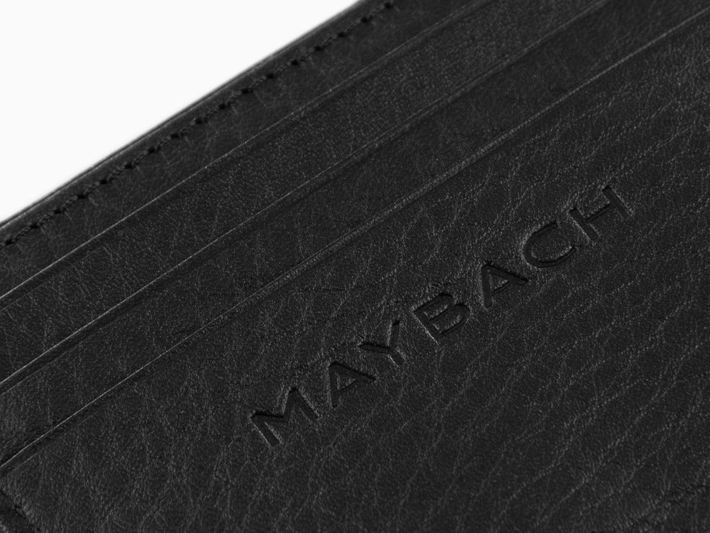 Maybach The Realm I Kartenetuis, Leder, Schwarz, 5 Karten, MMA-CARRE02-BLA