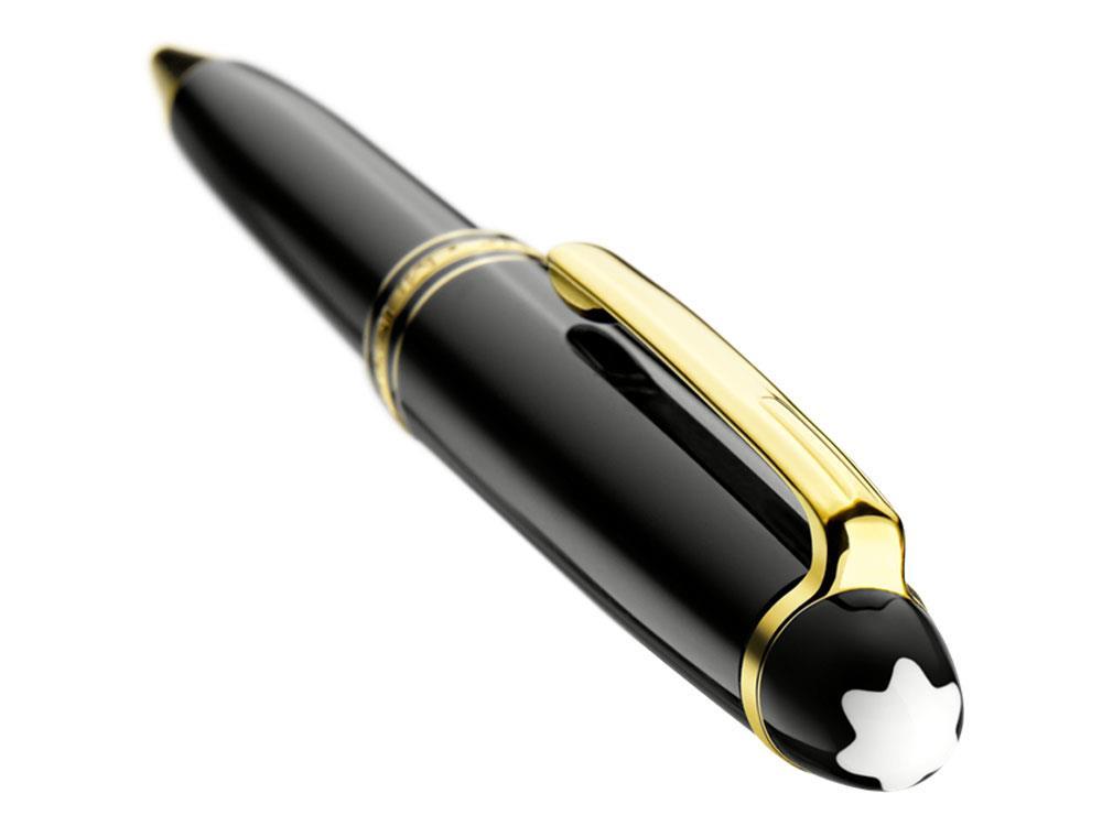 Montblanc Meisterstück Le Grand Kugelschreiber, Preziös Schwarz Edelharz