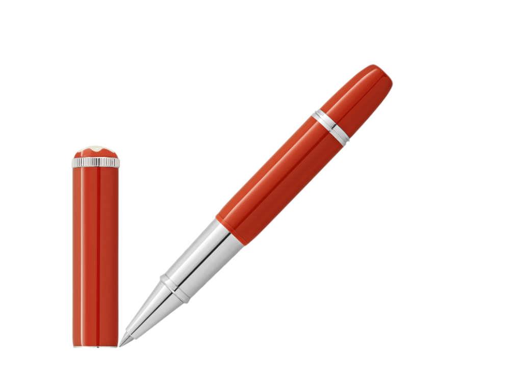 Montblanc Heritage Rouge et Noir Baby Coral Roller, Edelharz, 127857