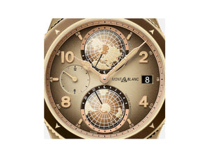 Montblanc 1858 Geosphere Automatik Uhr, Bronze, 42mm, Limitierte Edition, 128504