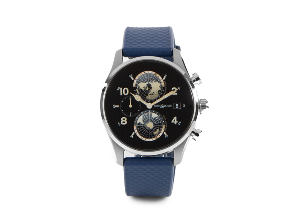 Montblanc Summit 3 Smartwatch Quartz Uhr, Titan, 42 mm, Schwarz, 129268