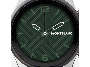 Montblanc Summit 3 Smartwatch Quartz Uhr, Titan, 42 mm, Grün, 129269