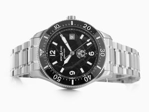 Montblanc 1858 Iced Sea Automatik Uhr, Keramisch, Schwarz, 41 mm 