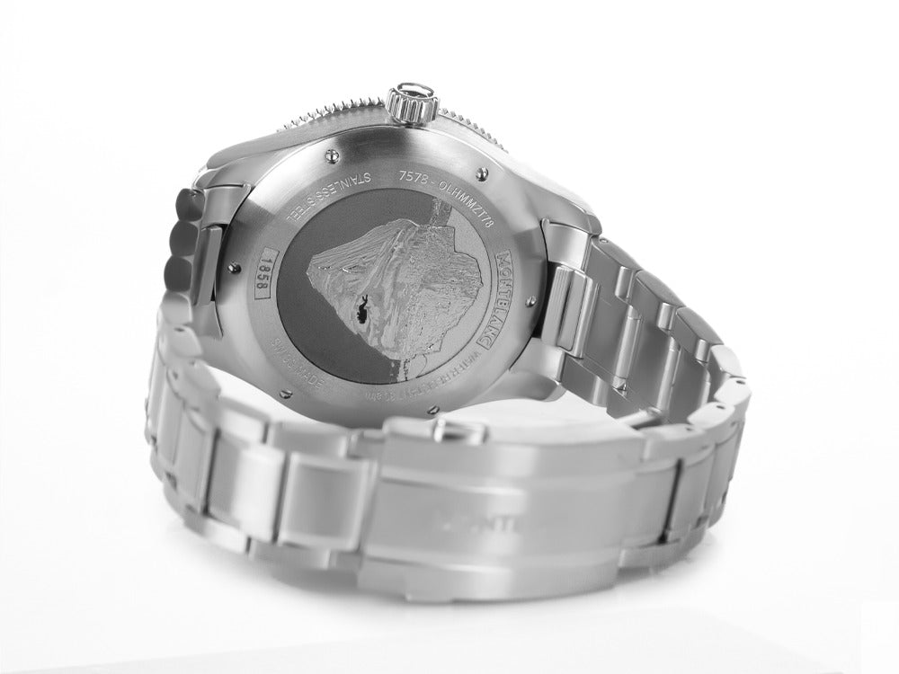 Montblanc 1858 Iced Sea Automatik Uhr, Keramisch, Grün, 41 mm, 129373