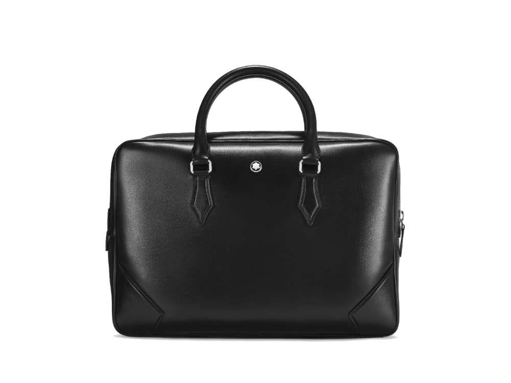 Montblanc Meisterstück Dokumententasche, Leder, Schwarz, 129664
