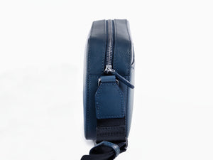Montblanc Sartorial Herrentasche, Leder, Blau, Der Reißverschluss, 130102