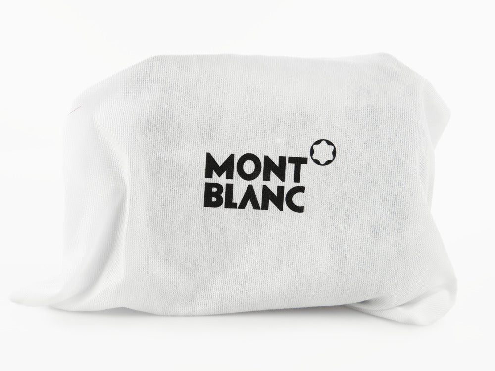 Montblanc Sartorial Herrentasche, Leder, Blau, Der Reißverschluss, 130102