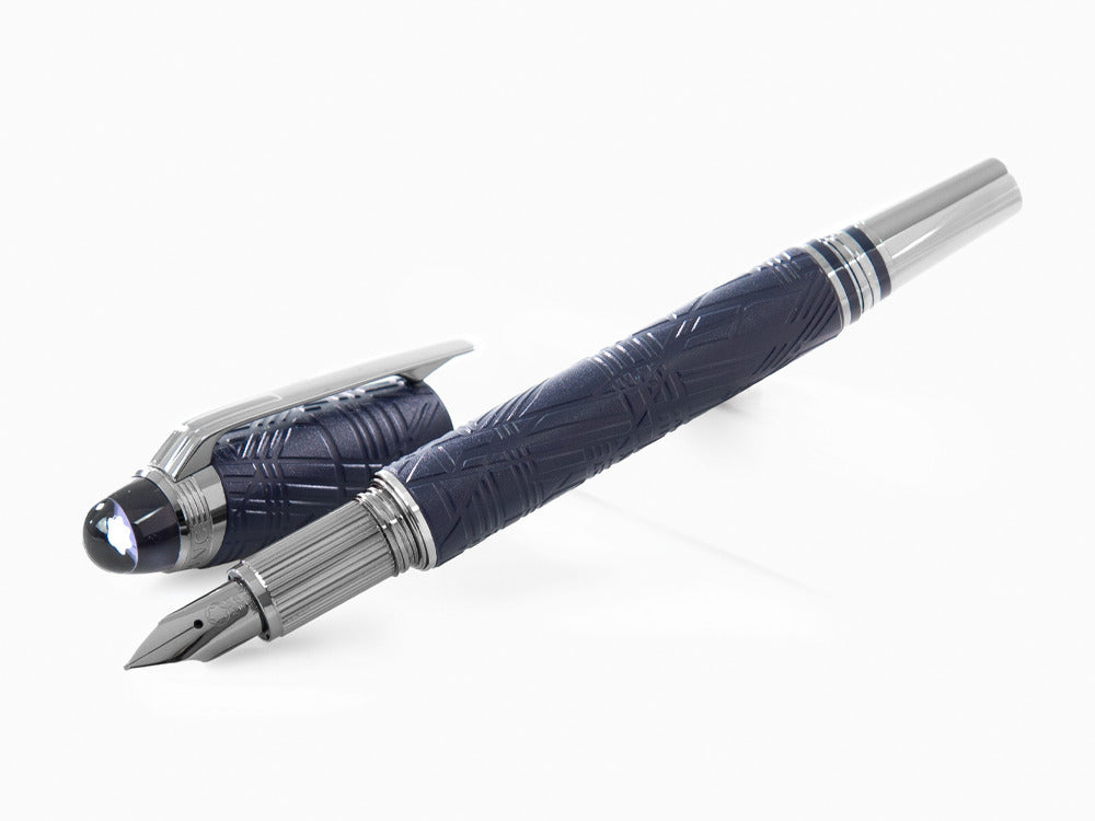 Montblanc StarWalker SpaceBlue Resin Füllfederhalter, 130211