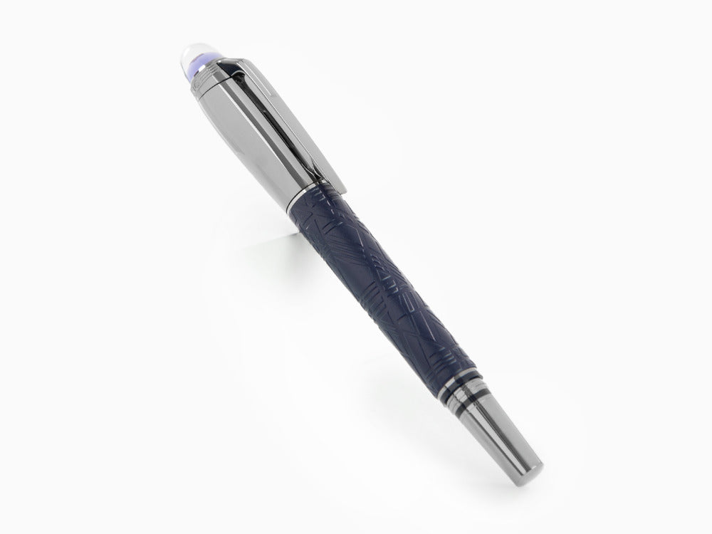 Montblanc StarWalker SpaceBlue Doué Füllfederhalter, Ruthenium, 130215