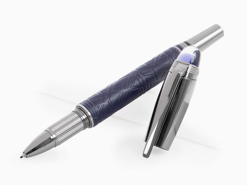 Montblanc StarWalker SpaceBlue Doué Fineliner, Ruthenium Akzenten, 130216