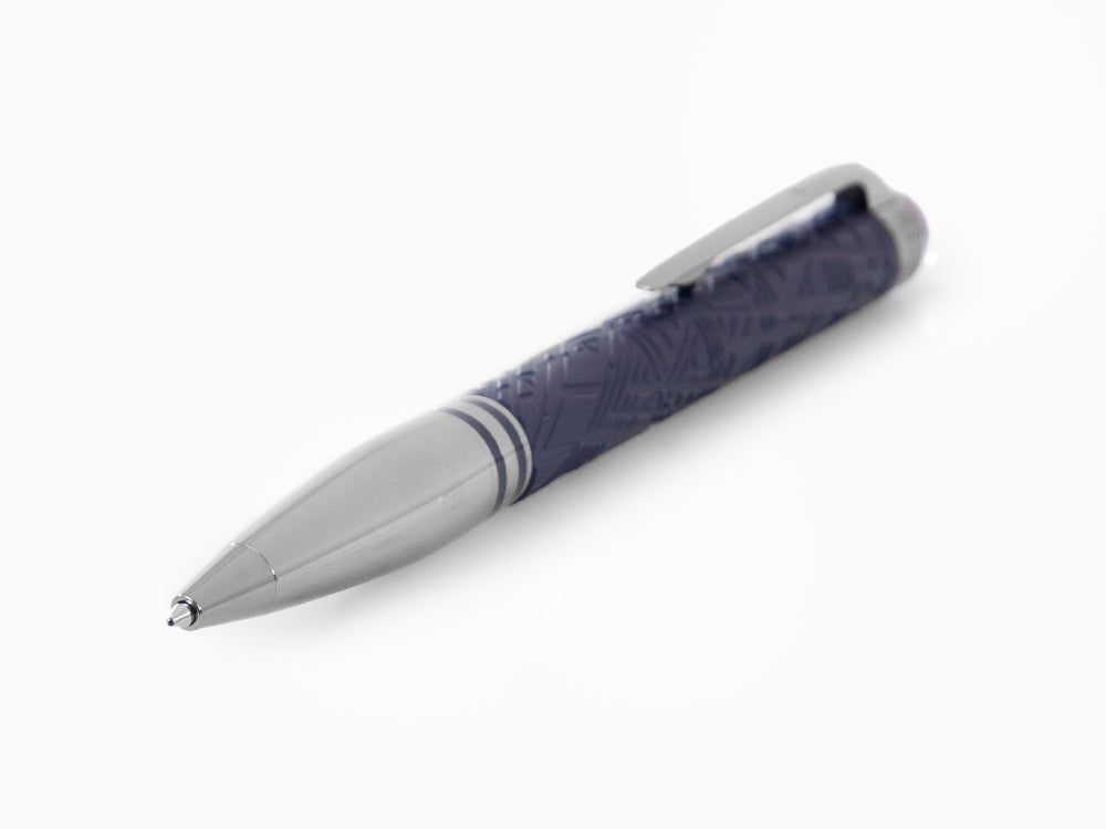 Montblanc StarWalker SpaceBlue Doué Kugelschreiber, Ruthenium Akzenten, 130217