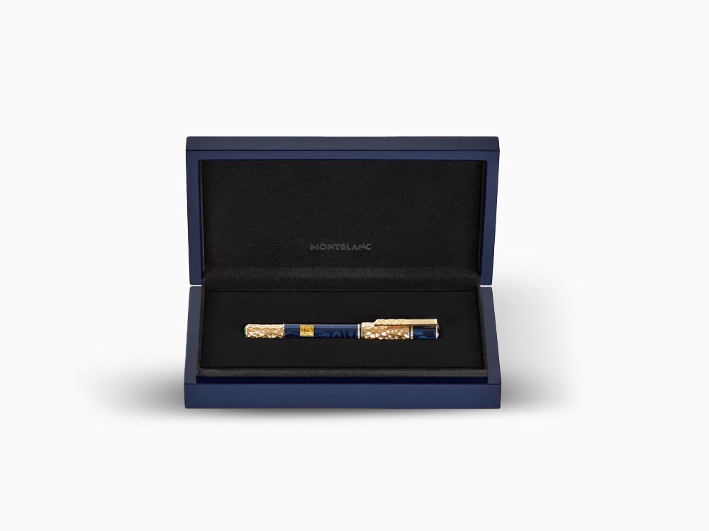 Montblanc Masters Of Art Gustav Klimt Roller, LE, Blau, 130226