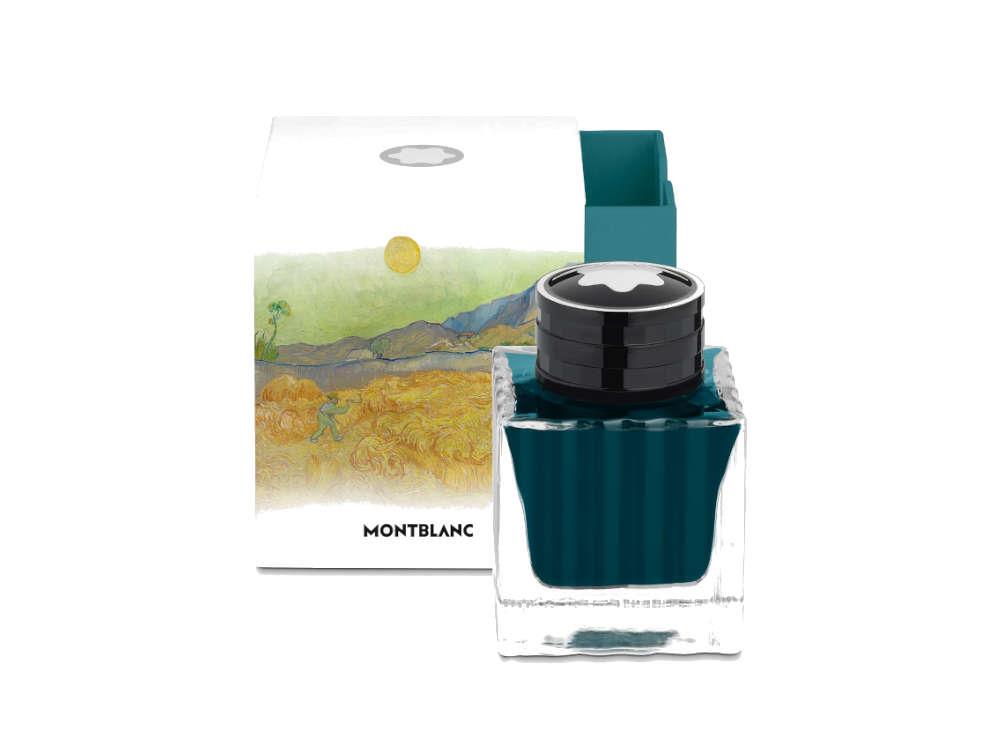 Montblanc Masters Of Art Van Gogh Tintenfass, Türkis, 50ml, Glass, 130286