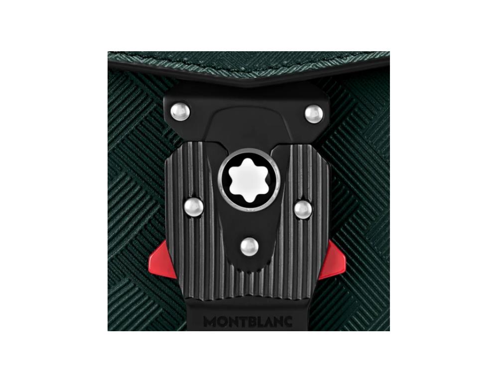 Montblanc Extreme 3.0 Envelope Bag mit Schloss, Leder,  Grün, Klappe, 130615