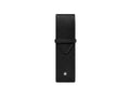 Montblanc Sartorial Etui, 2 Schreibgeräte, Leder, Klappe, Schwarz, 130751