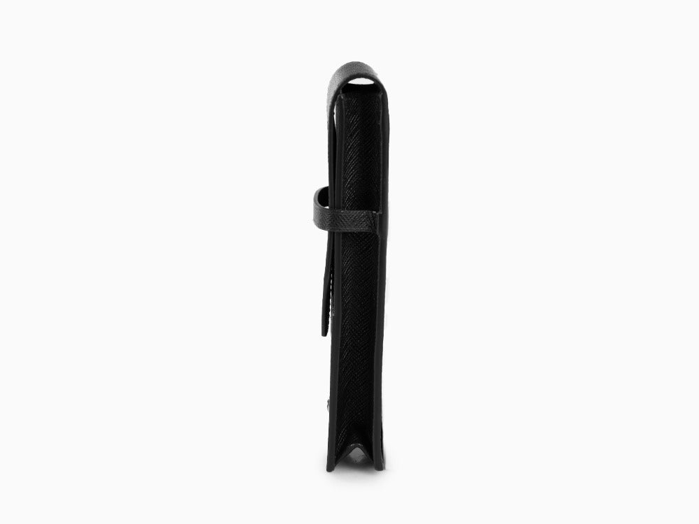 Montblanc Sartorial Etui, 2 Schreibgeräte, Leder, Klappe, Schwarz, 130751