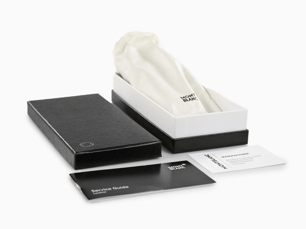 Montblanc Sartorial Etui, 2 Schreibgeräte, Leder, Klappe, Schwarz, 130751