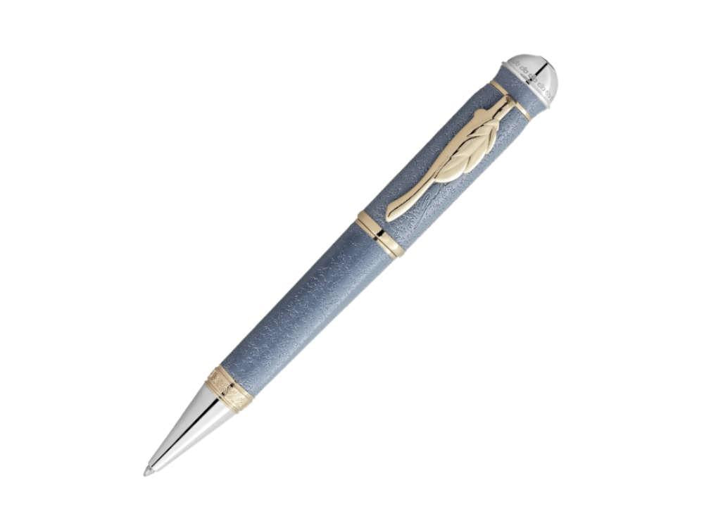 Montblanc Writers Edition Goethe Kugelschreiber, Edelharz, Blau, 131440