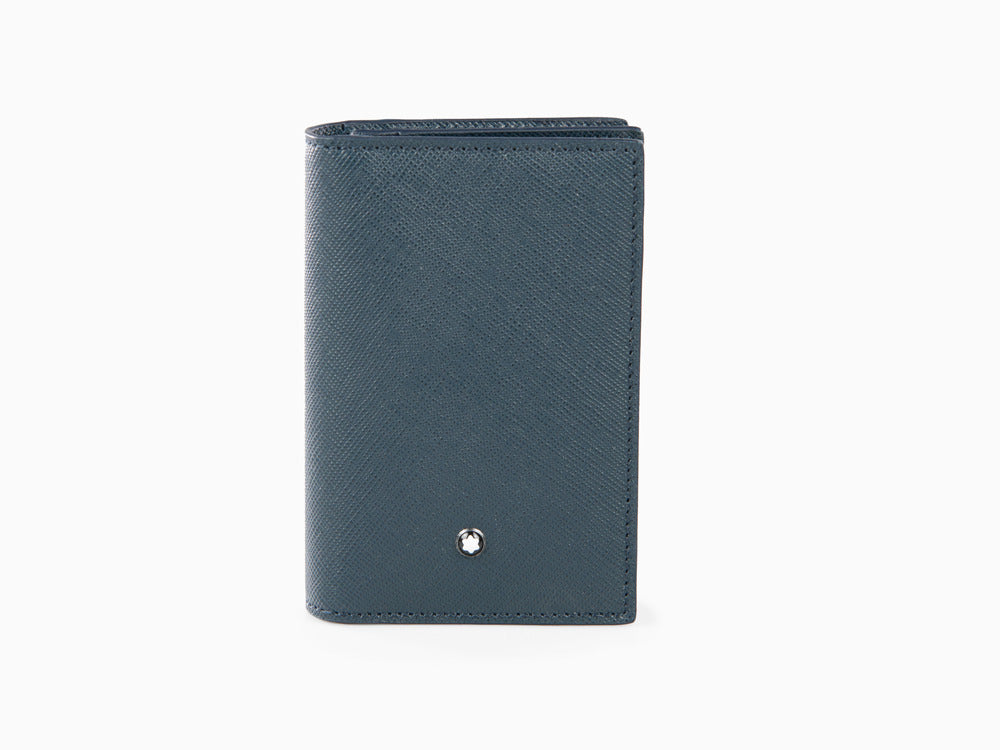 Montblanc Sartorial Kartenetuis, Leder, Blau, 131580